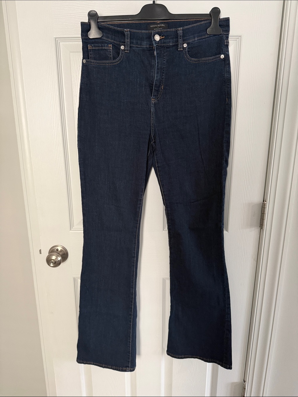 Banana Republic High-Rise Bootcut Jeans with Washwell in Color: Rinse